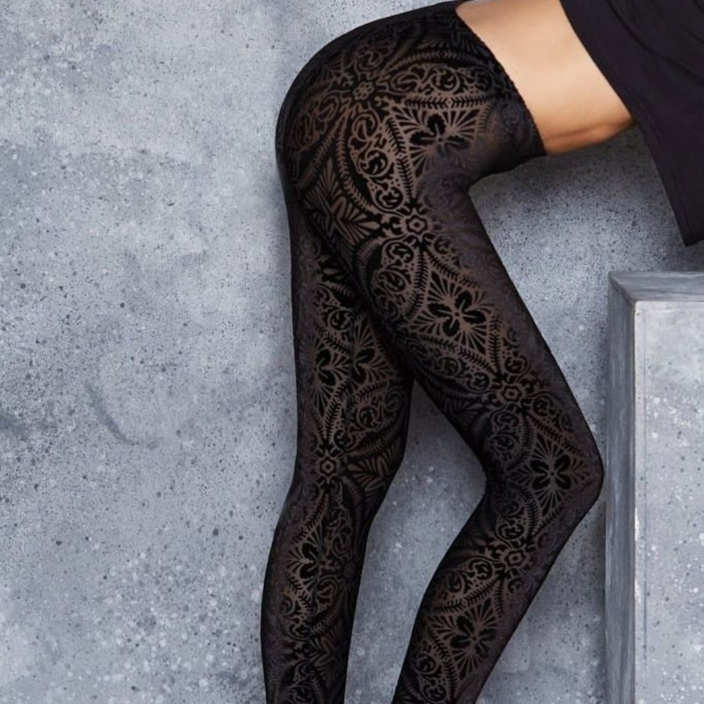 Black Milk BURNED VELVET LEGGINGS